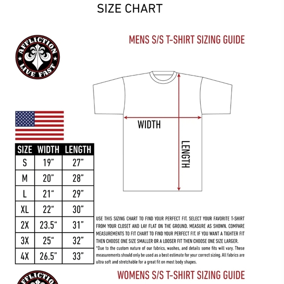 Affliction T-shirt - Picture 9 of 9